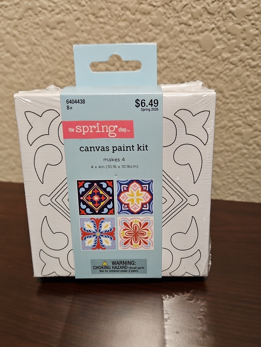 Mini Canvas Paint Kit
